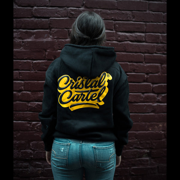 Black & Gold - Script Sweater
