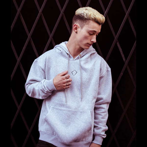 Grey - Script Sweater