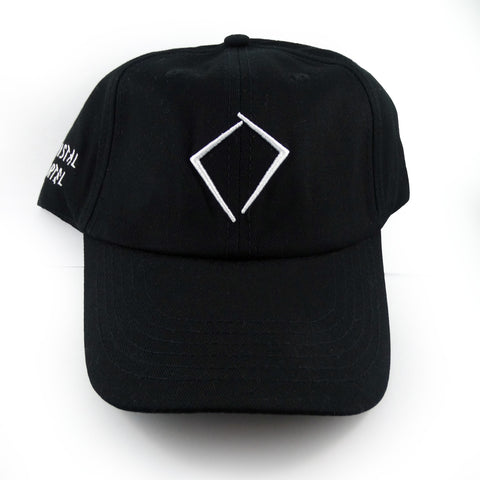 Cristal Logo Dad Hat In Black