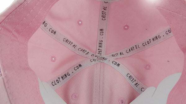 Cristal Logo Dad Hat In Pink