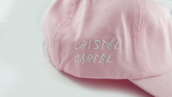 Cristal Logo Dad Hat In Pink