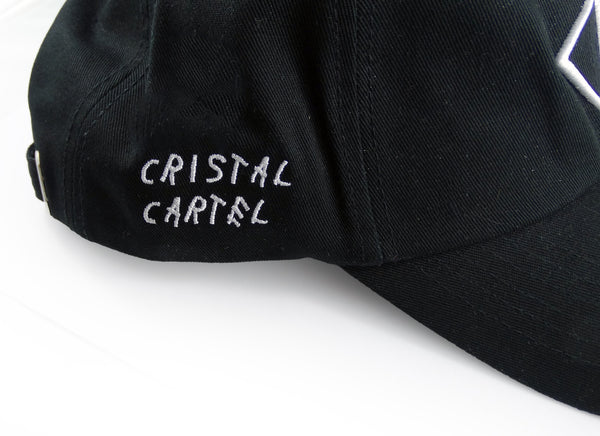 Cristal Logo Dad Hat In Black